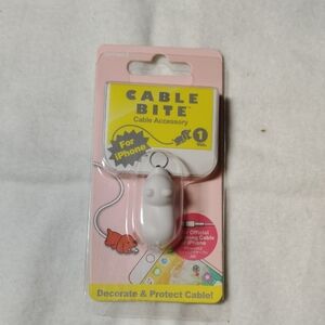 Dreams Cable BITE Phone Accessory Protects Cable Cord For iPhone - Polar Bear